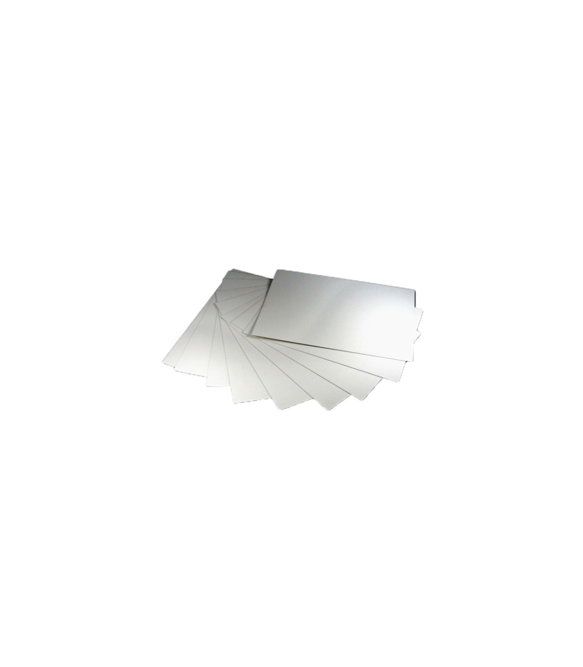 Tôle lisse en aluminium brut 0,8mm 250mm x 500mm
