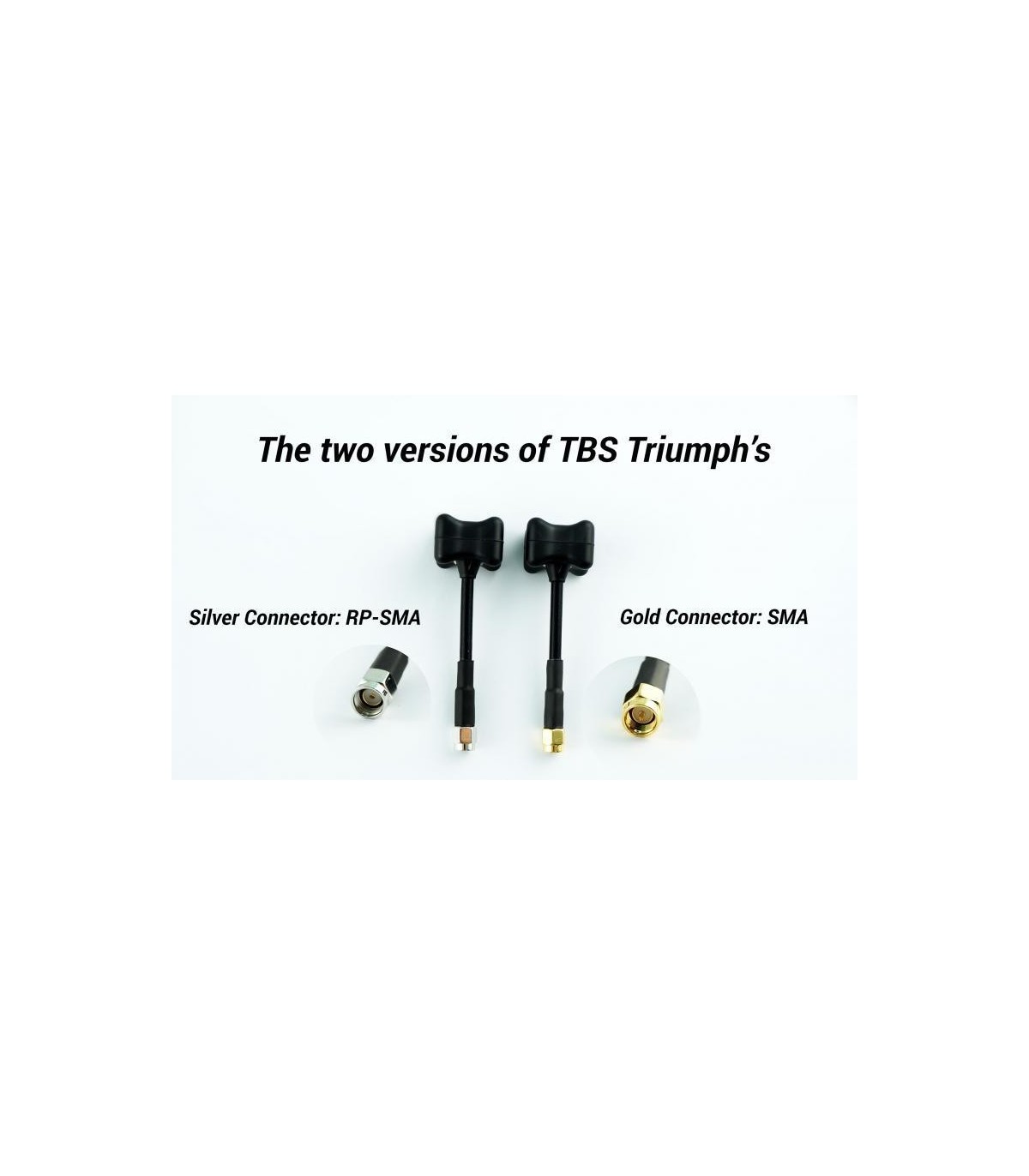 Triumph Stub RHCP x2 TBS Antennes