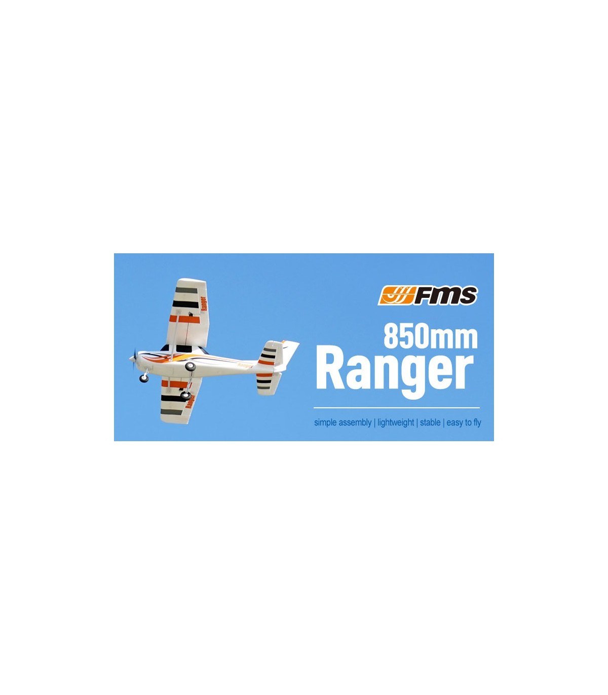 Avion FMS Ranger PNP avec Reflex