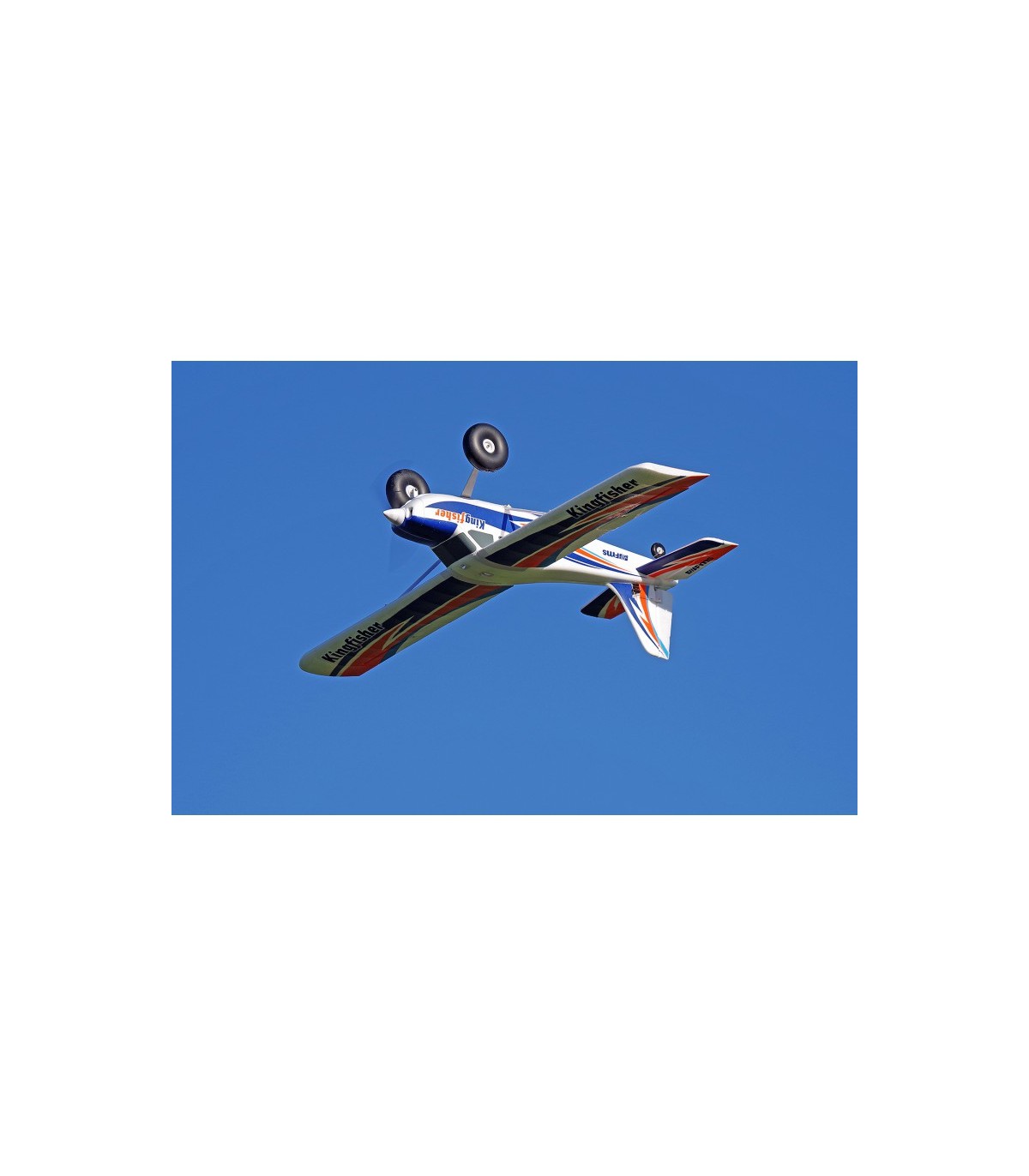 Avion Kingfisher PNP FMS avec skis et flotteurs