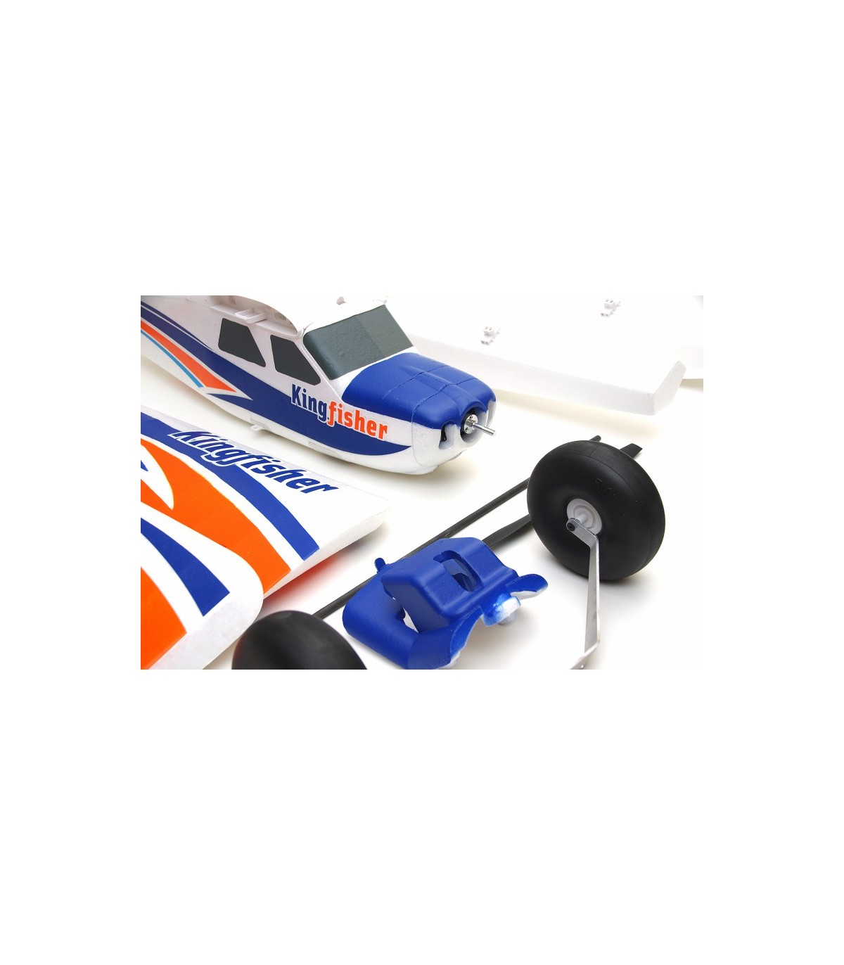 Avion Kingfisher PNP FMS avec skis et flotteurs