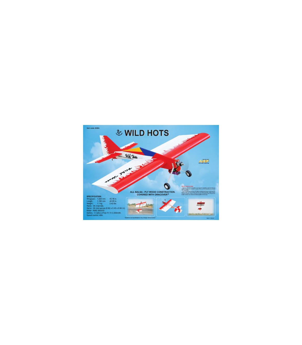 Avion Wild Hots EP ARF 1m02