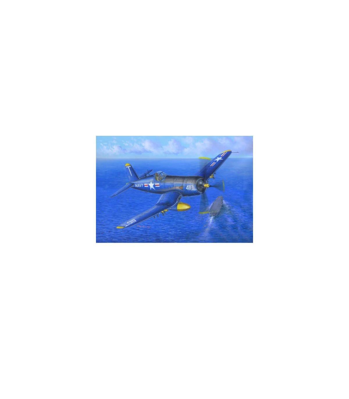 Maquette d'avion en plastique F4U-5 Corsair 1/48