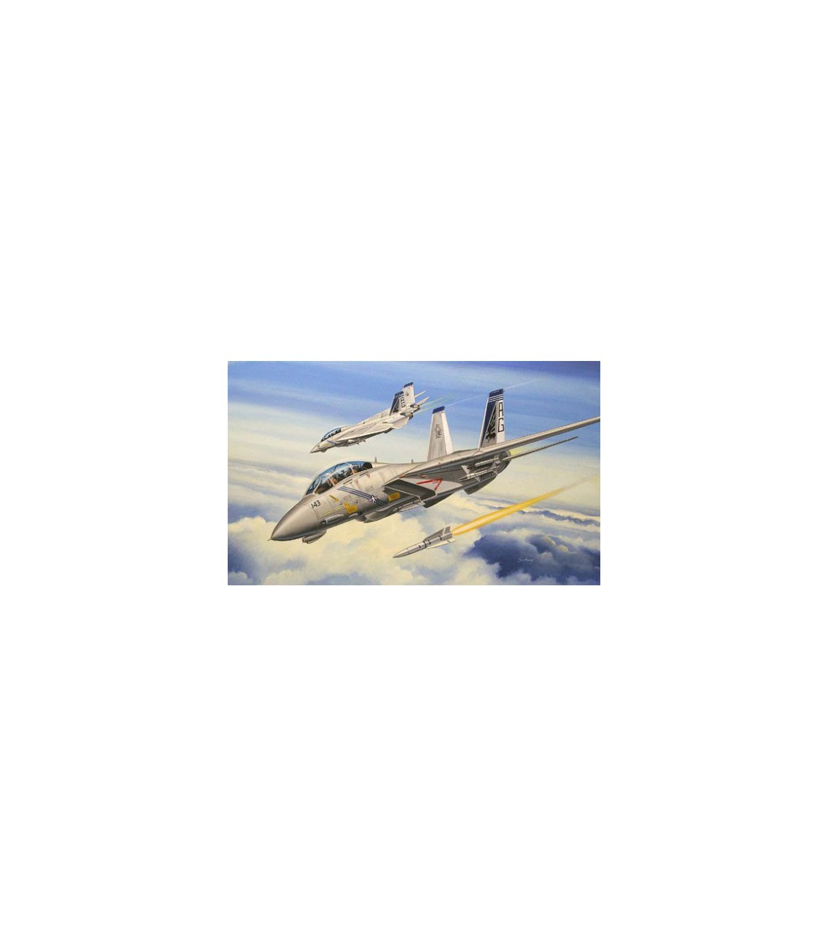 Maquette d'avion en plastique F-14B Tomcat 1/72
