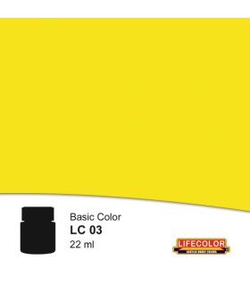 Peinture acrylique JAUNE 22 ml