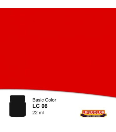 Peinture acrylique ROUGE MAT 22ml