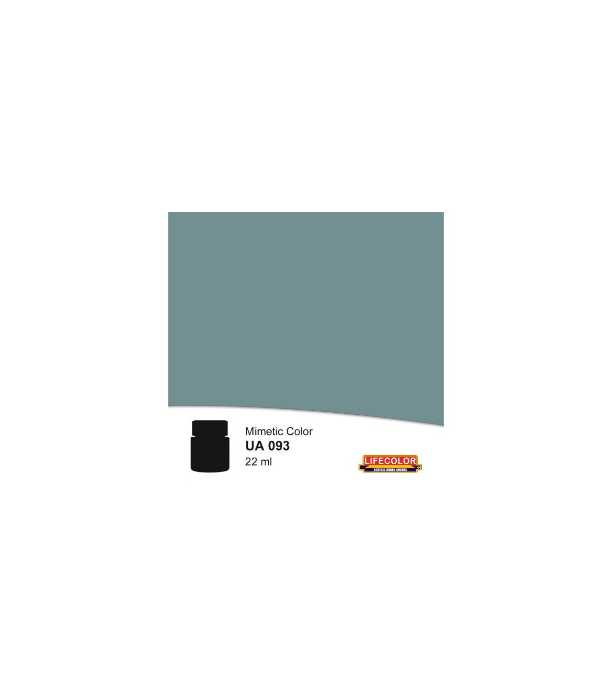 Peinture acrylique GRIS OCEAN 22ml