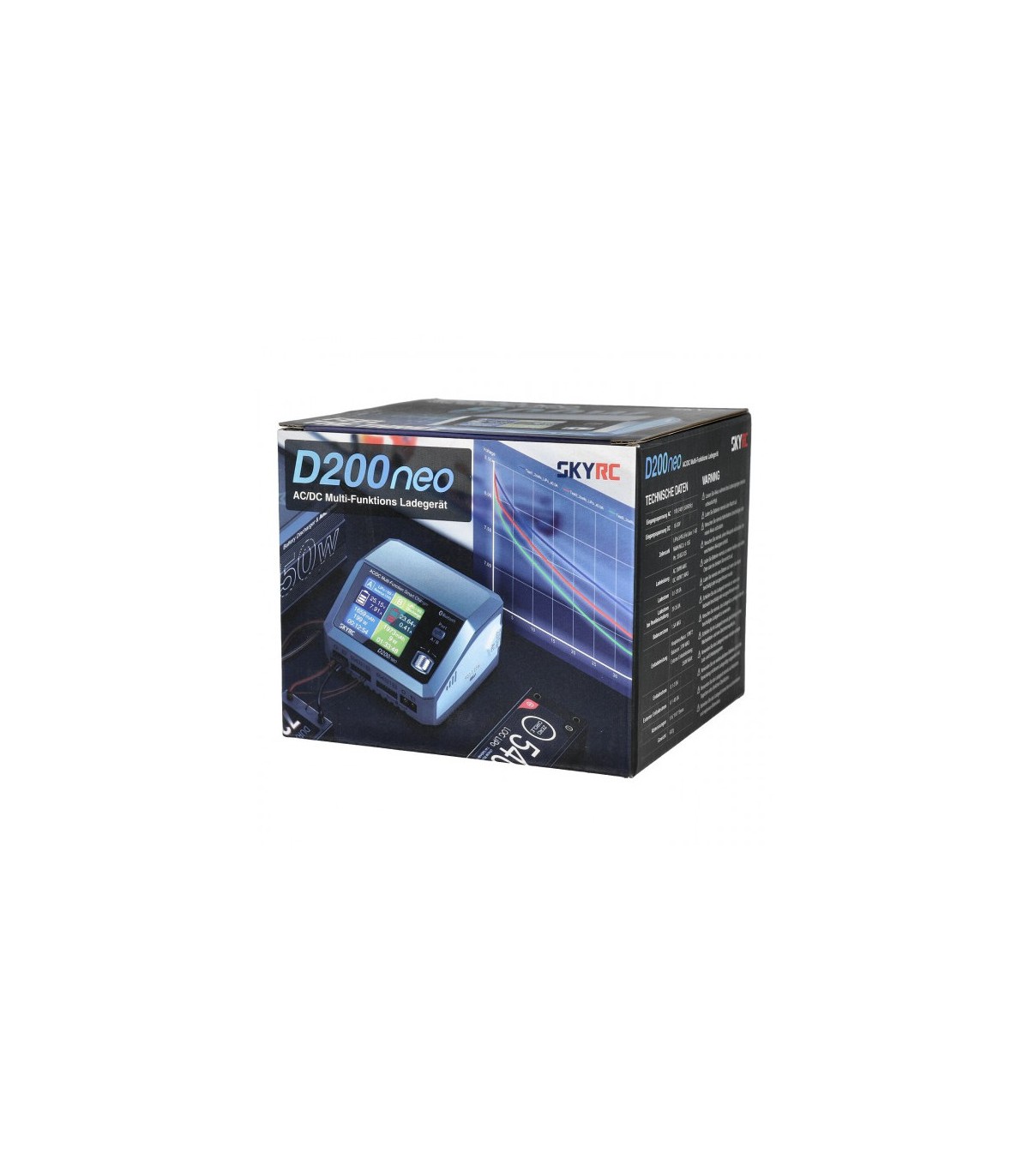 Chargeur SKYRC D200 Neo Duo (AC200W - DC2x400W)