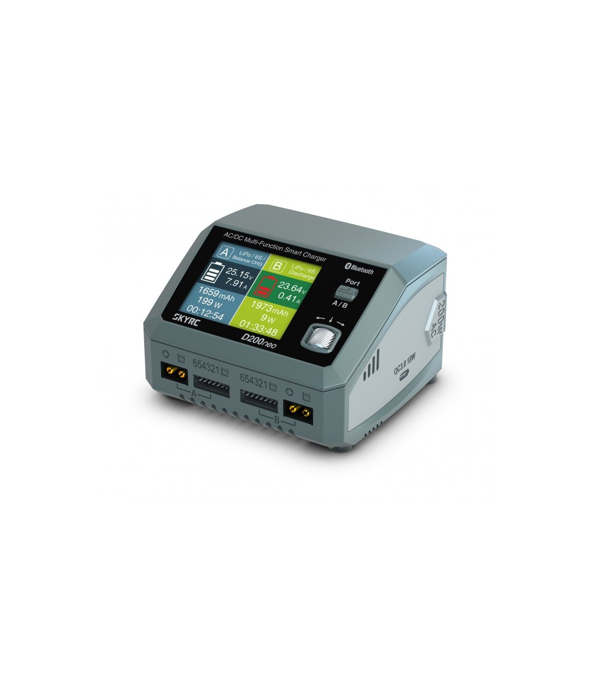 Chargeur SKYRC D200 Neo Duo (AC200W - DC2x400W)