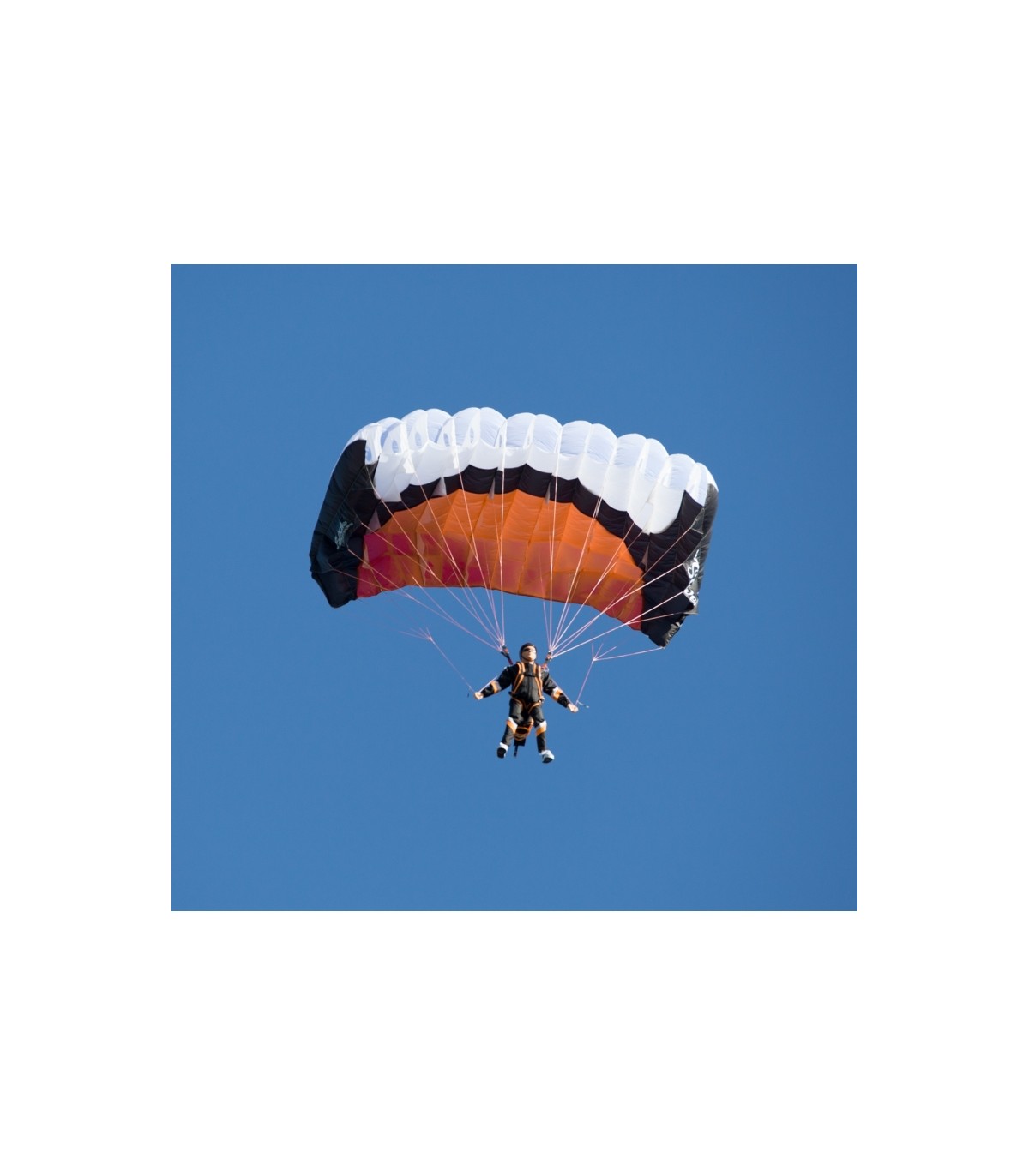 Parachutiste radiocommandé Steven orange