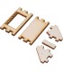 Support pour servo standard bois Robbe